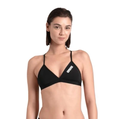 Image of Arena Women&#039;s Team Swim Top Tie Back Solid Two Pieces (Pack of 1)