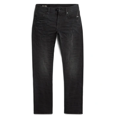 Image of G STAR RAW Men&#039;s Mosa Straight Jeans, Black (Worn in Moon D23692 b479 g108), 34W / 36L