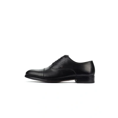 Image of MARTINELLI Empire Leather Lace Up Shoes for Men, Black/White, 43 EU