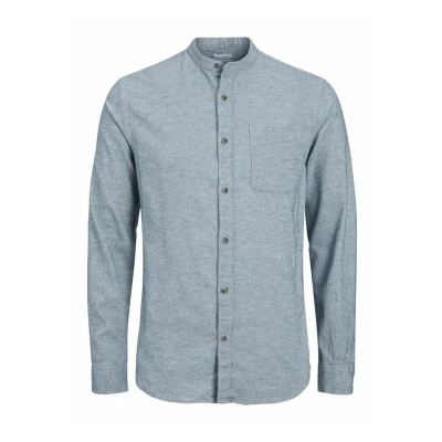 Image of Jack &amp; Jones Melange Shirt, Men&#039;s, Size: XS, Faded denim