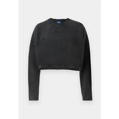 Image of HUGO Derissa Sweatshirt, Women&#039;s, Size: XS, Black
