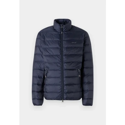 Image of GANT Men&#039;s Light Down Jacket, Evening Blue, M