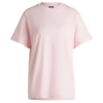 Image of HUGO Vintage TEE Basic Tshirt, Women&#039;s, Size: Small, Light/pastel pink