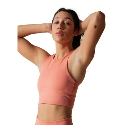 Image of Girlfriend Collective Women&#039;s Dylan Sports Bra, Primrose., 4XL