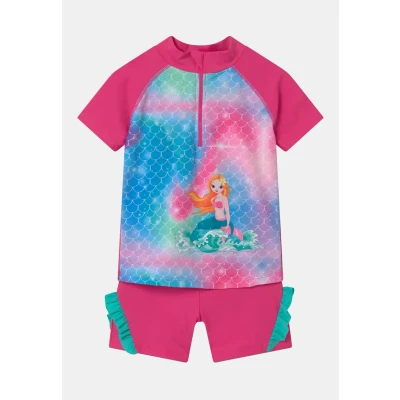 Image of Playshoes Uvschutz Meerjungfrau SET Swimsuit for kids, Size: 7 8y, Pink