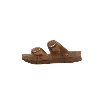 Image of Panama Jack Women&#039;s Shirley Flat Sandal, Cuero B15, 41 EU
