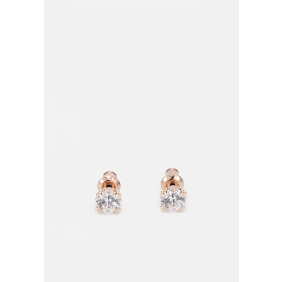 Image of Swarovski Constella Pierced Earrings STUD Rose goldcoloured, Women&#039;s, Size: One Size, gold coloured