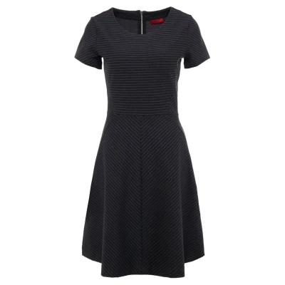 Image of HUGO Jersey dress, Women&#039;s, Size: Small, Black