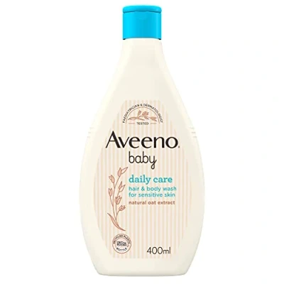 Image of Aveeno Baby Daily Care Hair and Body Wash 400ml
