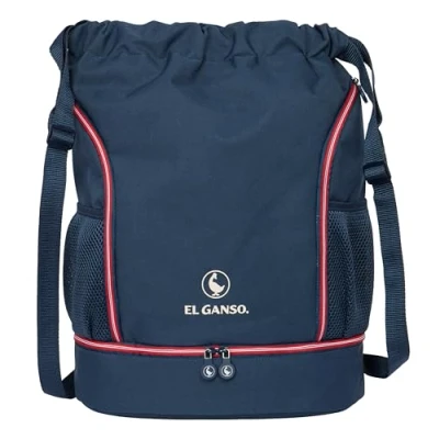 Image of EL GANSO CLASSIC Backpack Sack, Ideal for Children of Different Ages, Comfortable and Versatile, Quality Resistance, 34 x 15 43 cm, Navy Blue, Navy, Estándar, Casual, Casual