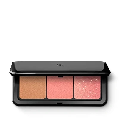 Image of KIKO Milano Multi Finish Trio Blush &amp; Bronzer Palette 7g (Various Shades) 01 Coral