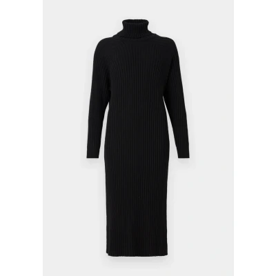 Image of YAS MIDI Rollneck S NOOS Jumper dress, Women&#039;s, Size: Large, Black