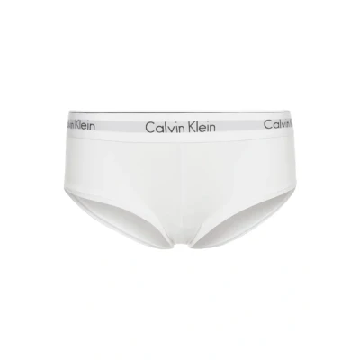 Image of Calvin Klein Underwear Modern Cotton Pants, Women&#039;s, Size: Small, White