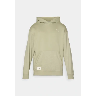 Image of Puma Class Relaxed Pinnacle Hoodie, Men&#039;s, Size: Small, Lux army
