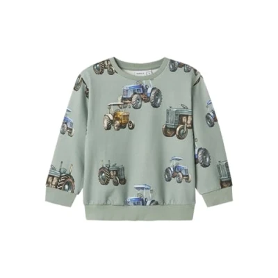 Image of NAME IT Boy&#039;s Nmmludvig Ls Nreg Sweat Unb, Jadeite, 104