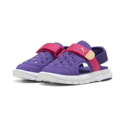 Image of Puma Evolve Walking sandals for kids, Size: 6K, Team violet pink almost apricot shoes