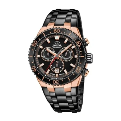 Image of Jaguar Chronograph watch black, Men&#039;s, Size: One Size, Black