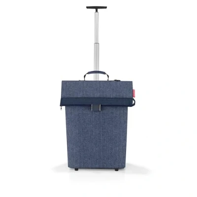 Image of Reisenthel NT4113 TROLLEY M HERRINGBONE DARK BLUE Gym Bag Women&#039;s Size Unica