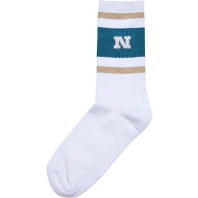Image of Urban Classics College TEAM Socks for kids, Size: 9 11.5, Unionbeige/bottlegreen/white