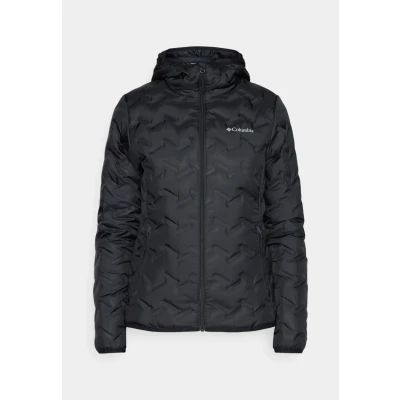 Image of Columbia Delta RIDGE Hooded Jacket Down jacket, Women&#039;s, Size: Large, Black