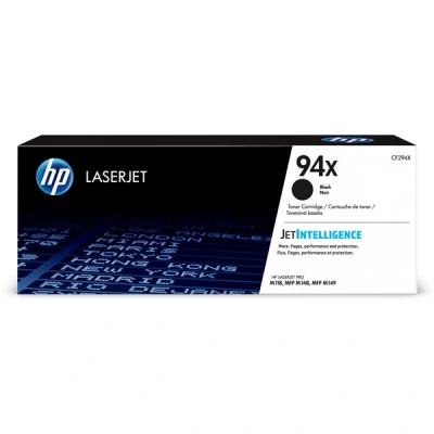 Image of HP CF294X 94X High Yield Original LaserJet Toner Cartridge, Black, Single Pack