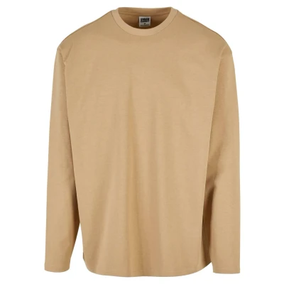 Image of Urban Classics Ultra Heavy Long sleeved top, Men&#039;s, Size: XL, Unionbeige