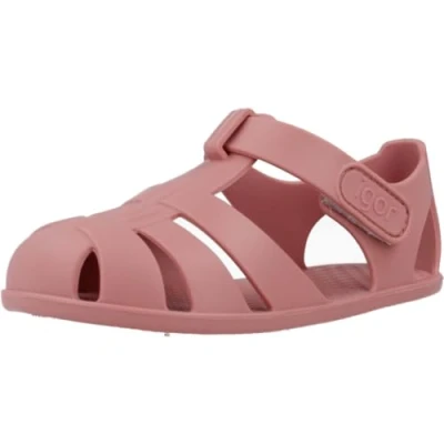 Image of IGOR Pool slides for kids, Size: 8.5/9K, Rosa shoes