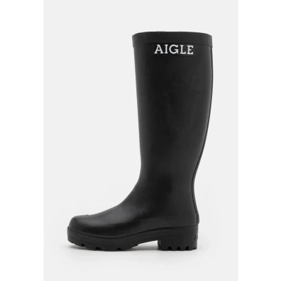 Image of Aigle Men&#039;s Atelier Rain Boot, Noir, 9.5 UK