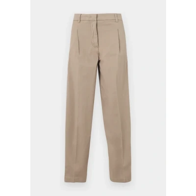 Image of Selected Femme Slfbarrel Mille PANT Trousers, Women's, Size: 38x32, Greige