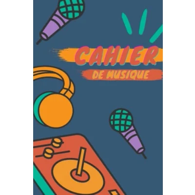 Image of Cahier de Musique Petit format: Carnet Enfants et Adultes, Partitions 6x9in/100 pages, Papier Manuscrit...