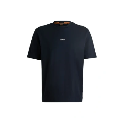 Image of BOSS Tchup Basic Tshirt, Men&#039;s, Size: XL, Dark blue