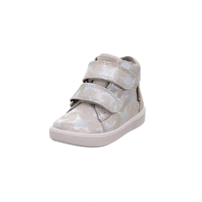 Image of Superfit Supies Hightop trainers for kids, Size: 9.5K, Hellgrau Suede