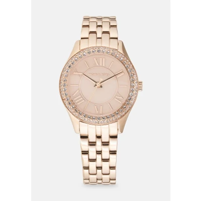 Image of Michael Kors Harlowe Watch Rose goldcoloured, Women&#039;s, Size: One Size, gold coloured