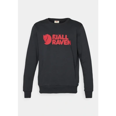 Image of Fjällräven LOGO Sweater Sweatshirt, Men&#039;s, Size: Small, Black