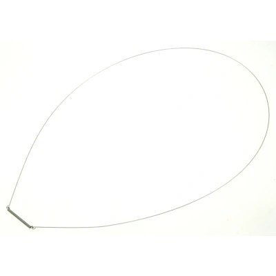 Image of Whirlpool Indesit 482000029103 C00119210 door seal tensioning ring clamping bellows front
