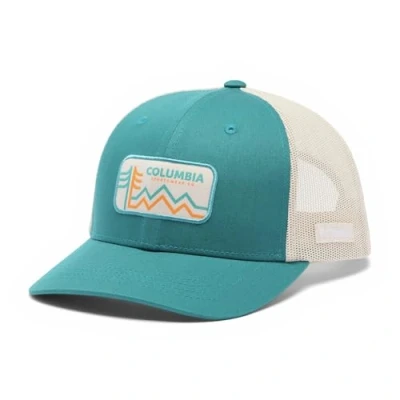 Image of Columbia Youth SNAP BACK Unisex Cap for kids, Size: One Size, River blue/dark stone/columbia modern