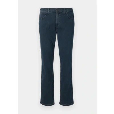 Image of Wrangler Greensboro Straight leg jeans, Men&#039;s, Size: 33x36, Iron blue