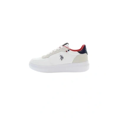 Image of U.S. Polo Assn. CODY009M/5YS1 Synthetic Trainers for Men, white, 45 EU
