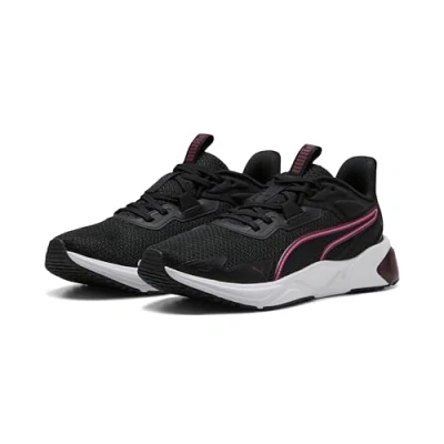 Image of Puma Disperse XT Training shoe, Women&#039;s, Size: 7.5, Black/ruby shimmer/pink pixel shoes