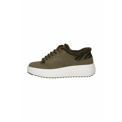 Image of Caprice Sneaker Trainers, Women&#039;s, Size: 6.5, Khaki comb shoes