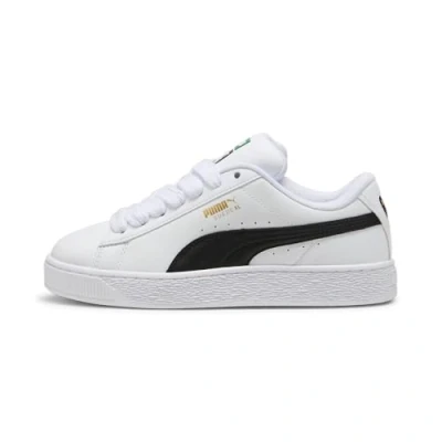 Image of Puma XL Trainers, Size: 9.5, White black Leather