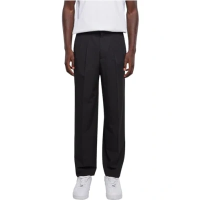 Image of Urban Classics WIDE FIT Chinos, Men&#039;s, Size: 33, Black