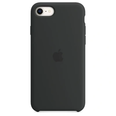 Image of Apple Silicone Back Cover Black iPhone 7/8/SE 2020/SE 2022