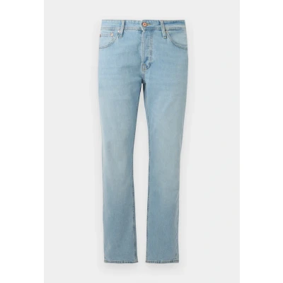 Image of JACK &amp; JONES Male Tapered Fit Jeans JJIMIKE JJORIGINAL SBD 516 Jeans, Blue Denim, 29W / 30L