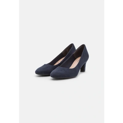 Image of Tamaris Women&#039;s 1 24412 41 Pump, Navy, 5.5 UK