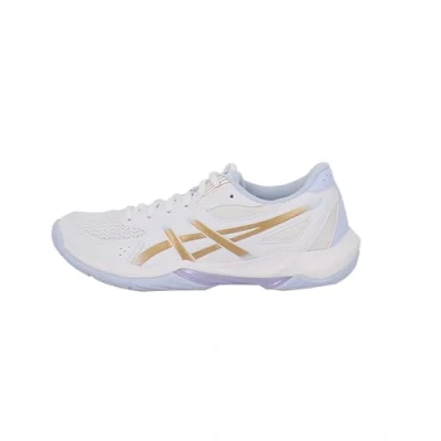 Image of Asics Gelrocket 12 Volleyball shoes, Men&#039;s, Size: 5.5, White/champagne shoes