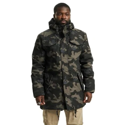Image of Brandit Marsh LAKE Parka, Men&#039;s, Size: Small, Darkcamo