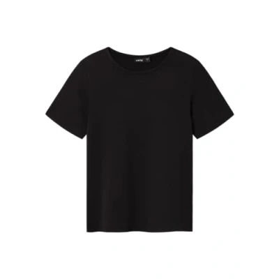 Image of LMTD Women&#039;s Nlfdinci SS Short S Top Noos, Black, 134 140