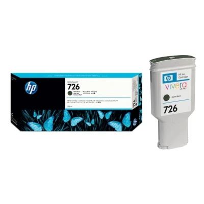 Image of HP CH575A 726 Matte Black Original Printer Cartridge with High Range (300 ml) for HPDesignJet