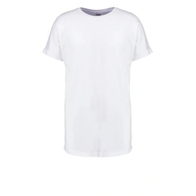 Image of Urban Classics Shaped Turnup Basic Tshirt, Men&#039;s, Size: 3XL, White